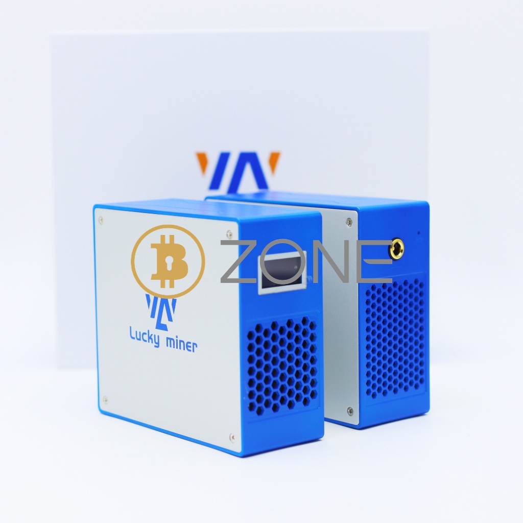 Solo Miner Lucky Miner LV07 1TH/S Sha256 Algorithm พร้อมแหล่งจ่ายไฟ 12V 5A BTC BCH Asic Miner ใช้ในบ