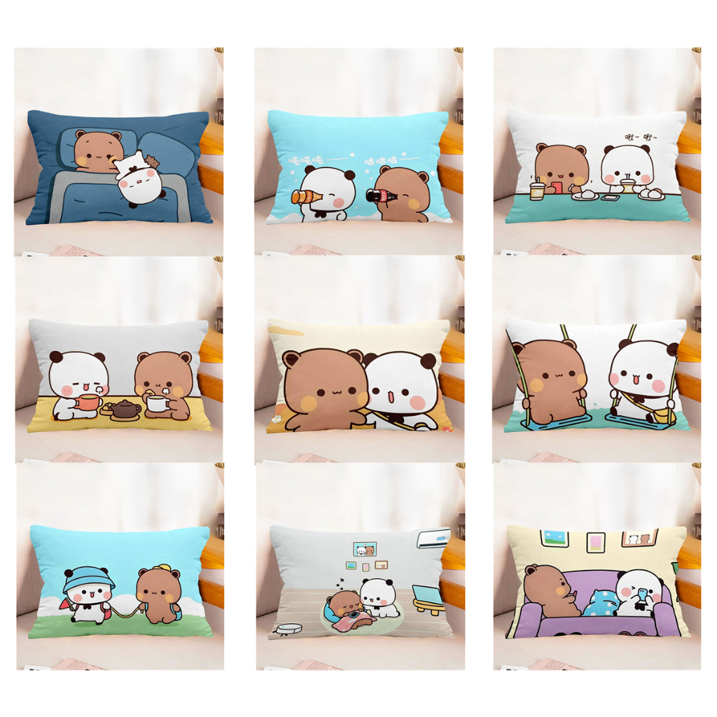 <COD>ปลอกหมอนอนิเมะการ์ตูนสีน้ําเงิน 30×50.40×60.50×70.น่ารักตกแต่งผ้าปูที่นอนหมอนข้างผ้าฝ้าย.