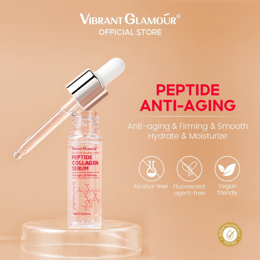 VIBRANT GLAMOUR Collagen Protein Face Serum | Anti-Wrinkle-Firming-Whitening | Deep Hydration