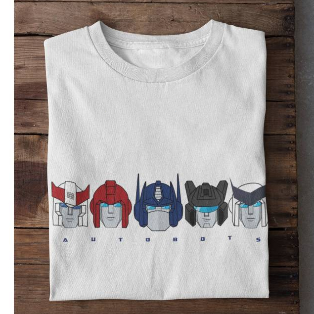 Autobots Generation 1 เสื้อ Transformers G1 เสื้อ Optimus Prime
