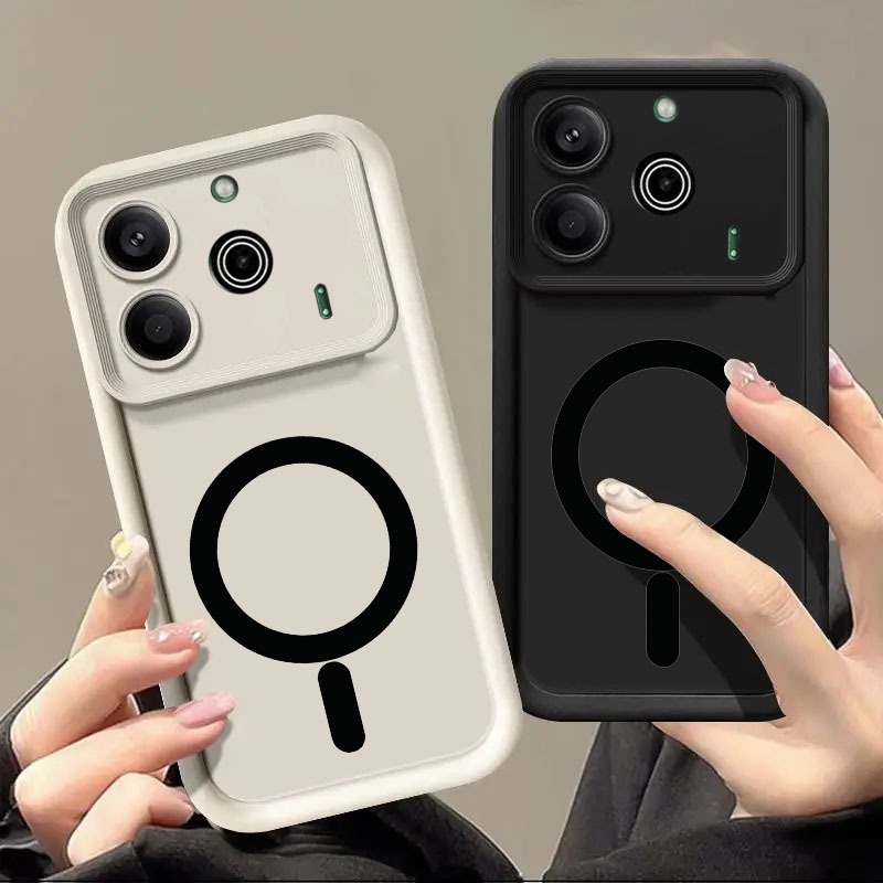 หรูหราสําหรับ TECNO POVA 6 NEO ปลอก POVA 6 5 Pro โทรศัพท์กันฝุ่น Anti fall ปลอกวงกลมแผนภาพ