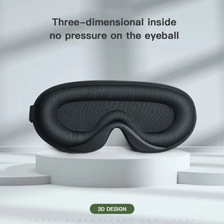 Kiprun 3D Memory Sleep Eye mask, 100% Blackout mask สําหรับผู้หญิงผู้ชาย, นุ่มและสะดวกสบาย Sleeping mask สําหรับ Light Blocking Eye สําหรับ Sleeping