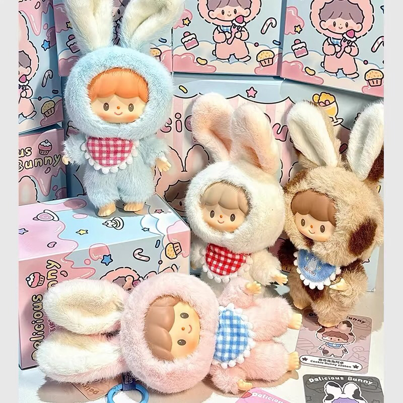 พร้อมส่ง ของแท้ พวงกุญแจ Finding Unicorn Zzoton SWEET Bunny Series Delicious