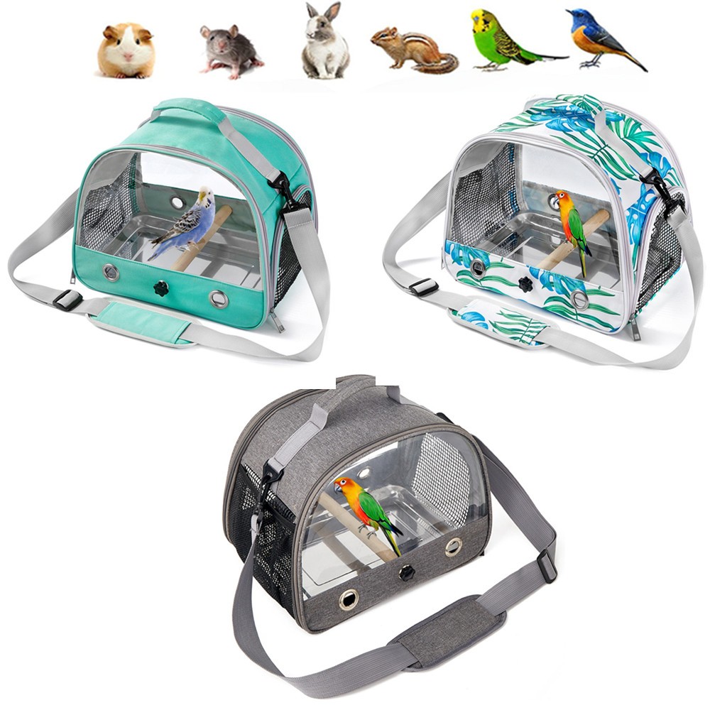 Parrot Bag Portable Bird Bag Out Folding Birage Oxford Cloth Bird Bag Parrot Pigeon Small Pet Outing