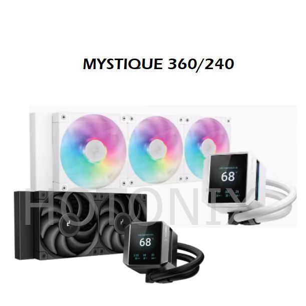 Deepcool AIO MYSTIQUE 360 240 CPU เครื่องทําน้ําเย็นสําหรับ LGA1700/1200/115x และ AM5/AM4