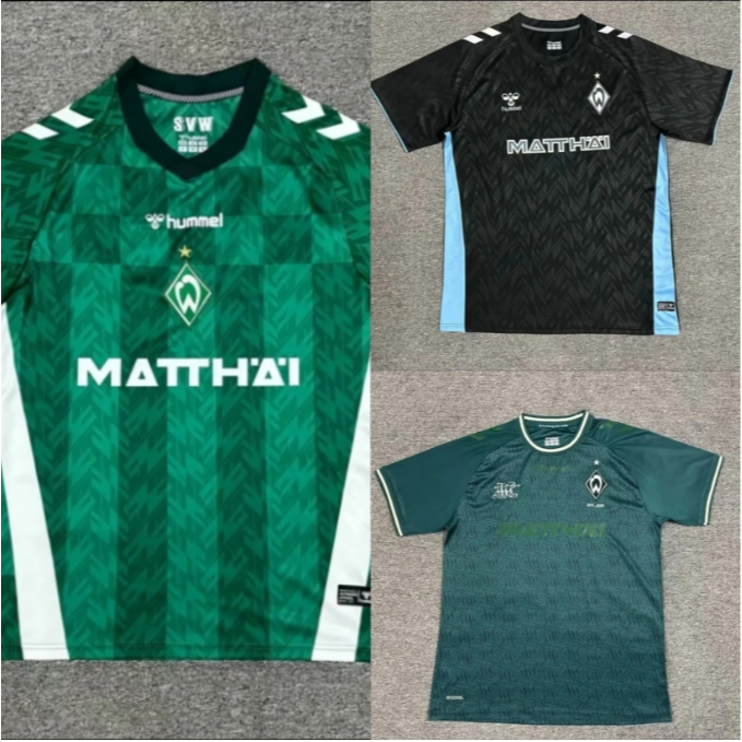 2024-25 Werder Bremen Home/Second Away/Special Edition เสื้อฟุตบอลผู้ชาย 1:1