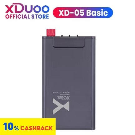 xDuoo XD-05 Basic DAC & AMP หูฟังแอมป์ HiFi พกพา สีดำ