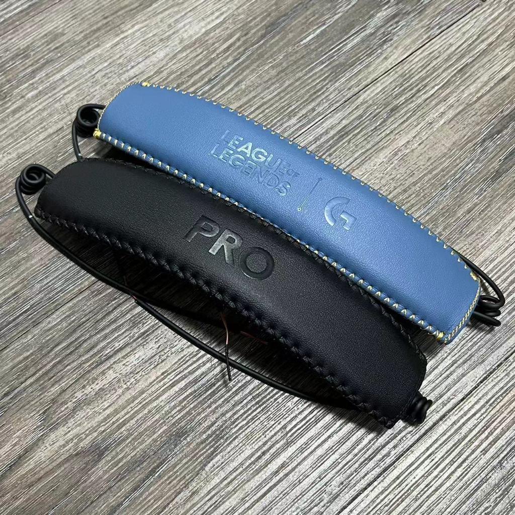 Original ใหม่เปลี่ยนแถบคาดศีรษะหนังสําหรับ Logitech G Pro X แบบมีสาย/ไร้สาย Gaming GPORX ชุดหูฟังแถบคาดศีรษะเบาะอะไหล่ซ่อมแผ่นรองหูฟัง Earmuff