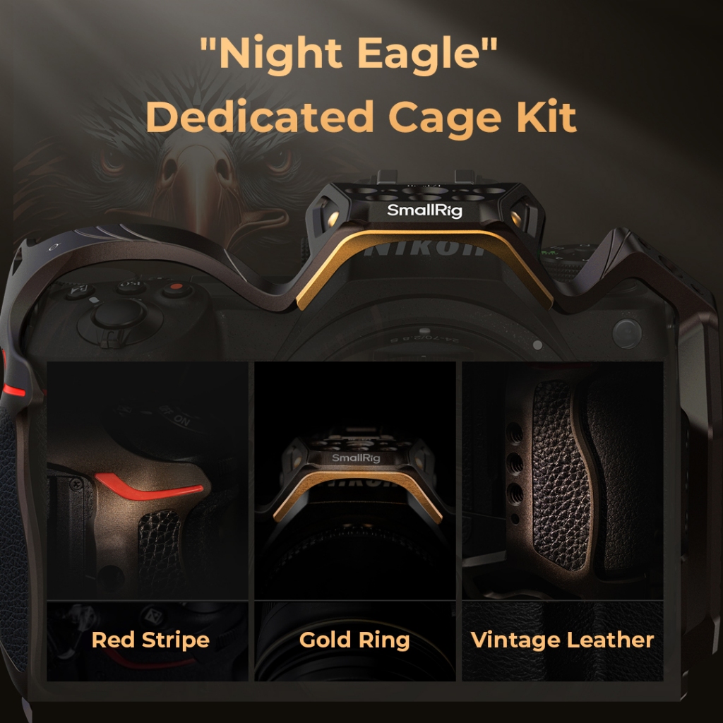 Smallrig "Night Eagle" Camera Cage/L-Shape Mount Plate สําหรับ Nikon Z 6III #4519 #4520 #4521 #4522 #4523 #4524