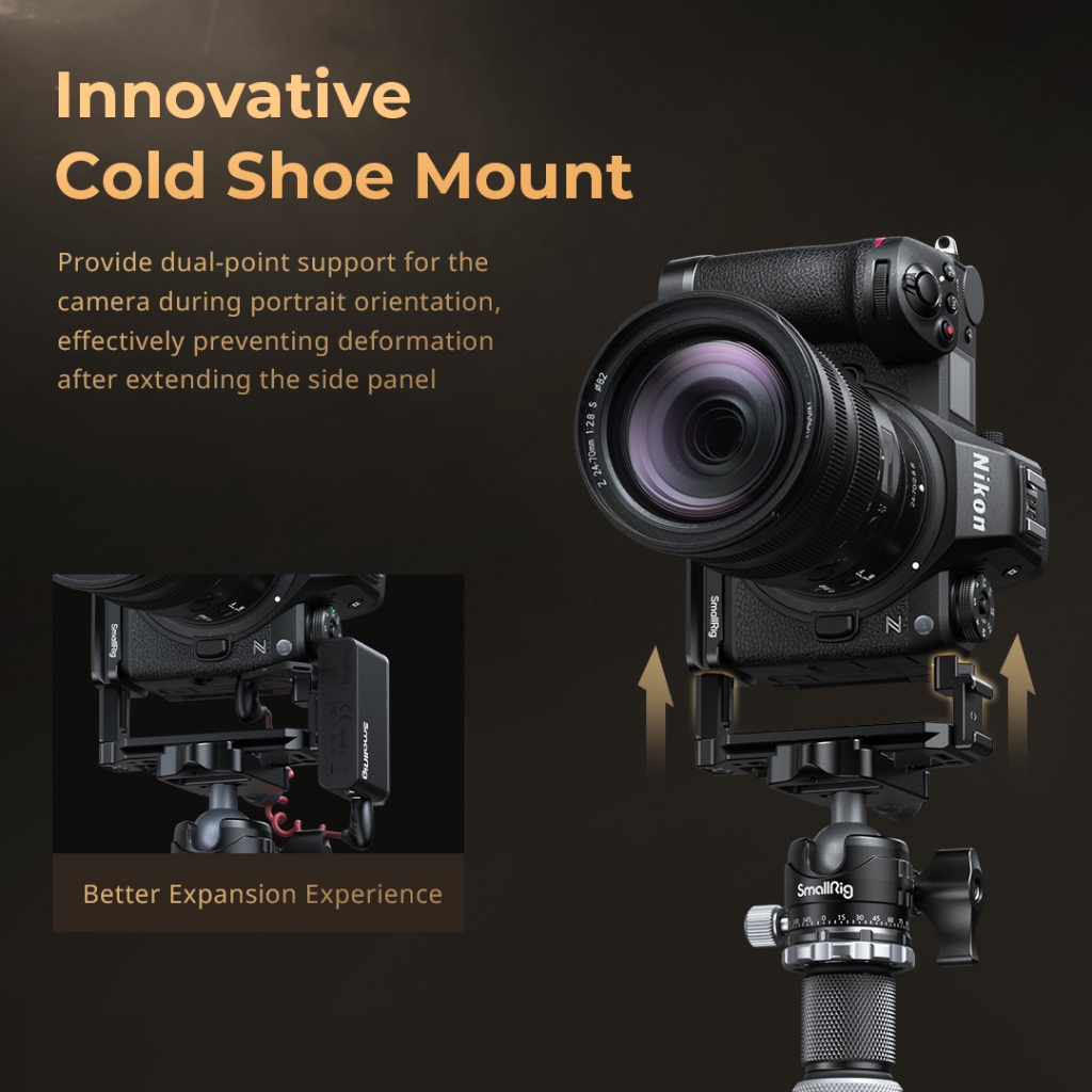 Smallrig "Night Eagle" Camera Cage/L-Shape Mount Plate สําหรับ Nikon Z 6III #4519 #4520 #4521 #4522 #4523 #4524
