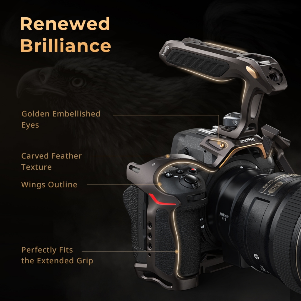 Smallrig "Night Eagle" Camera Cage/L-Shape Mount Plate สําหรับ Nikon Z 6III #4519 #4520 #4521 #4522 #4523 #4524
