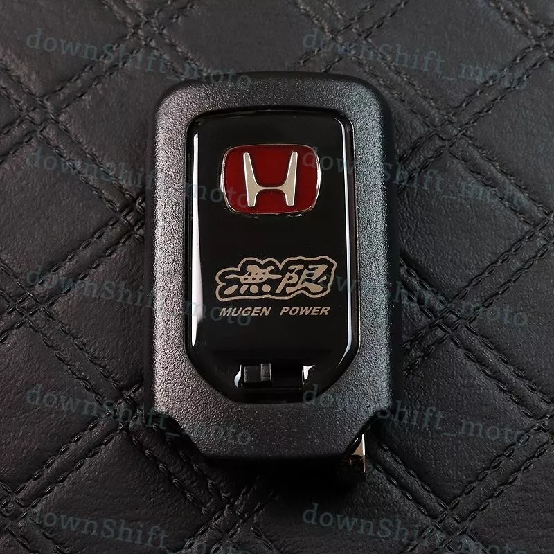 MUGEN RED H KEY FOB ฝาหลัง JDM สําหรับ 2015+ Honda Civic Accord FIT CRV JAZZ CRZ