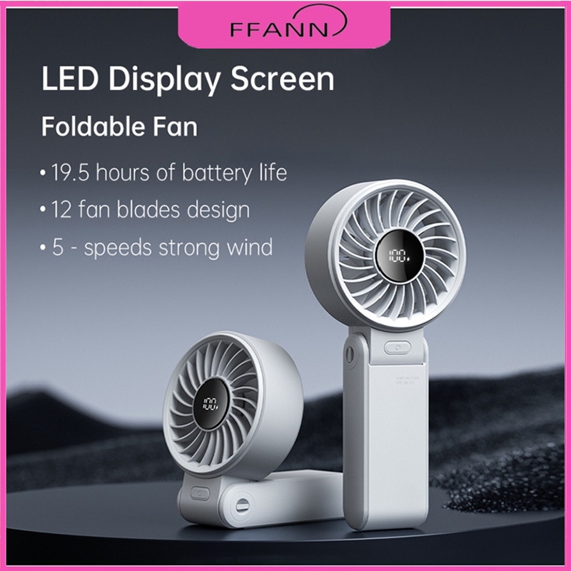 FFANN Life7 ความเร ็ วสูงประหยัดพลังงานมือถือพัดลมขนาดเล ็ ก USB Mini แบบพกพาพับคอพัดลมเงียบลมแรงกลางแจ ้ งมือถือไฟฟ ้ า