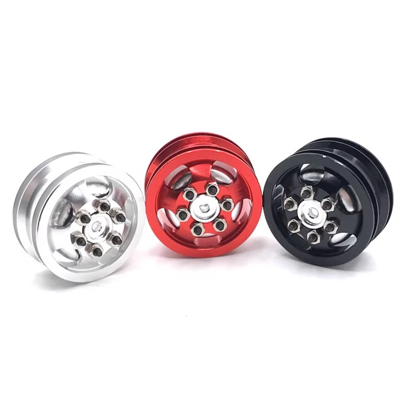 สําหรับ WPL 1/16 B14 B16 B24 B36 C14 C24 C34 Feiyu หกล้อไดรฟ์ล้อ Hub ยาง 6WD ล้อ Hub