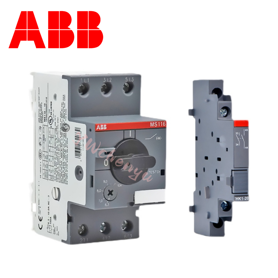 ABB Protector Circuit Breaker MS116/MS132 4A 6.3 10 12.20 25 32 ปรับได้