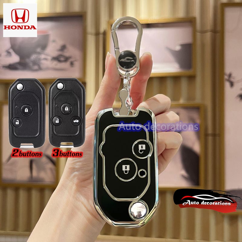 เคสกุญแจ Honda CRV Jazz City พวงกุญแจหุ้มกุญแจ Honda Brio Civic Accord