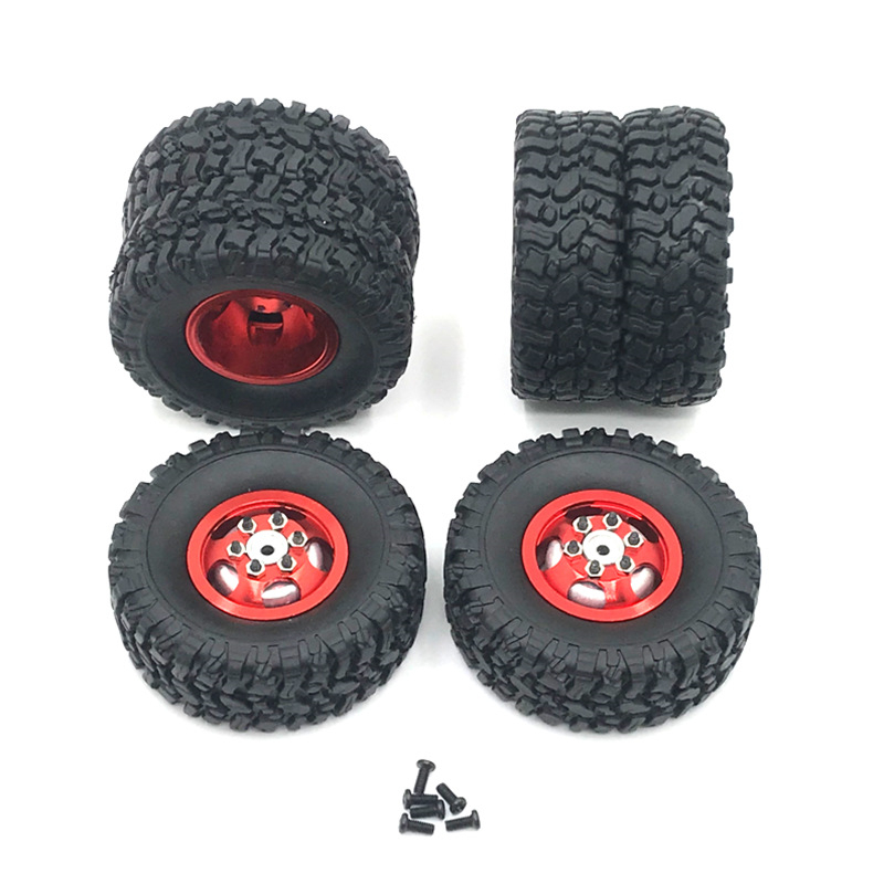 ล้อยาง Rally ล้อสําหรับ MN78 MN82 1/12 LC79 MN D90 D91 D96 99S WPL 1/16 C14 C24 ล้อ Hub