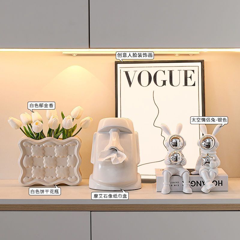 โมเดลแจกันศิลปะนามธรรม สไตล์โมเดิร์น สําหรับตกแต่งบ้าน ห้องนั่งเล่น ตู้ไวน์ - รูปที่ 5