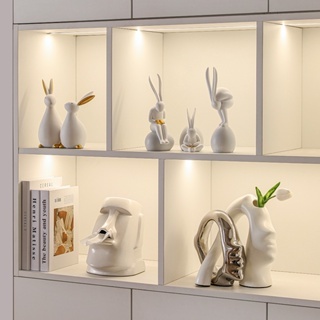 โมเดลแจกันศิลปะนามธรรม สไตล์โมเดิร์น สําหรับตกแต่งบ้าน ห้องนั่งเล่น ตู้ไวน์ - รูปที่ 7