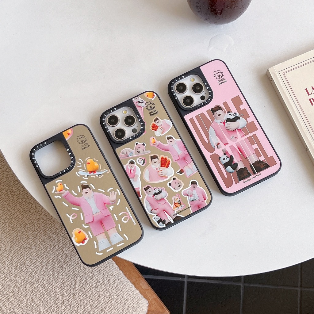 TiFYzing Launga Daury Guru Page Card Ear Cover Case เหมาะสําหรับ iPhone 15 14 13 12 11 Pro Max Plus 