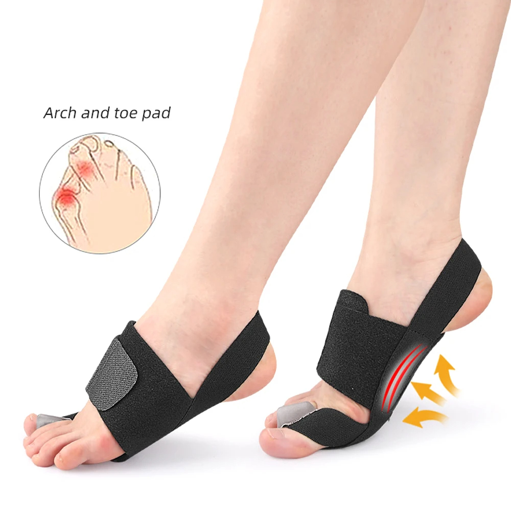 Neanca 1 ชิ้น Bunion Corrector สําหรับผู้หญิงและผู้ชาย, ถุงเท้า Bunion Toe Corrector สําหรับกลางวัน/