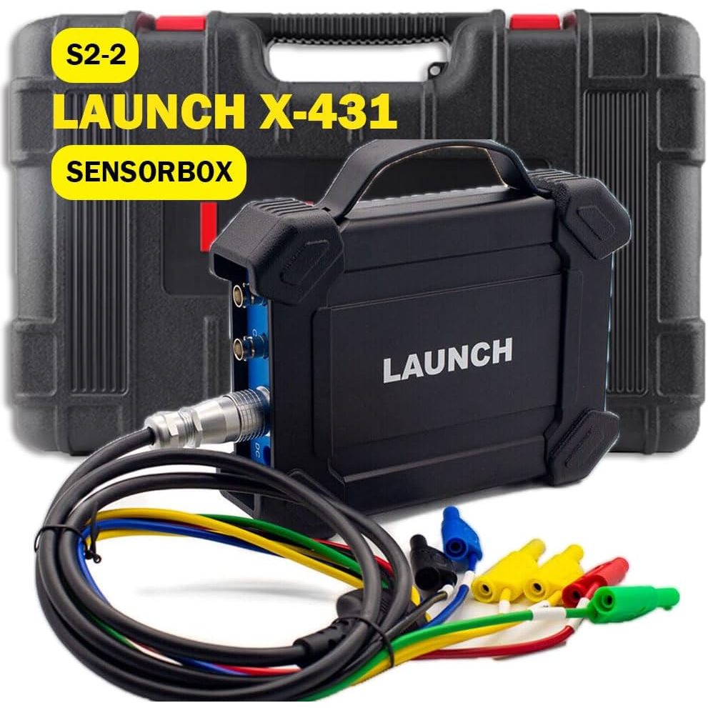 Launch S2-2 กล่องเซนเซอร์ ตรวจสอบ ECU จําลองเซนเซอร์ มัลติมิเตอร์ทํางานร่วมกับ X431 PRO V5.0/ PRO3S+