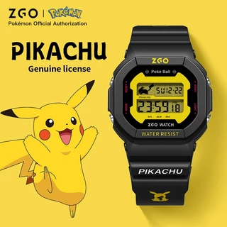 ZGO x Pokémon นาฬิกาเด็ก ลายปิกาจู นาฬิกาเด็กผู้ชายกันน้ำ100% เรืองแสง เหมาะเป็นของขวัญ นาฬิกาเด็กผู้ชาย 866