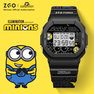 ZGO x Minion นาฬิกาสำหรับเด็ก นักเรียนมัธยมศึกษาตอนต้นนาฬิกา…