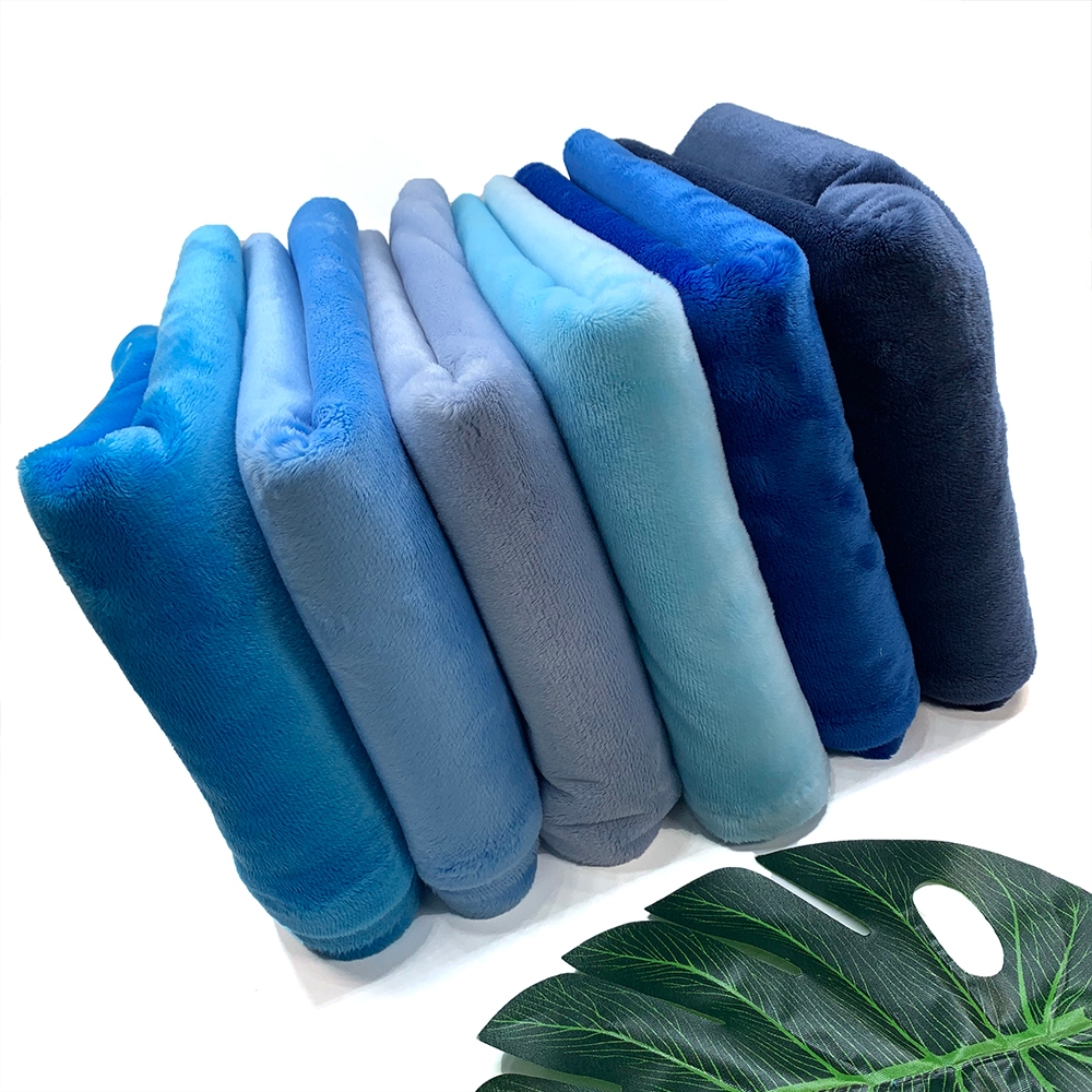 3มม ผ้าขนมิ้งค์กี้ โพลีเอสเตอร์100% ผ้ารักษ์โลก 45x50 ซม. ตุ๊กตา เหมาะสําหรับงานศิลปะและเย็บ ทําเอง เสื้อผ้าตุ๊กตา หมอนเด็ก ผ้าห่มและถุงนอน