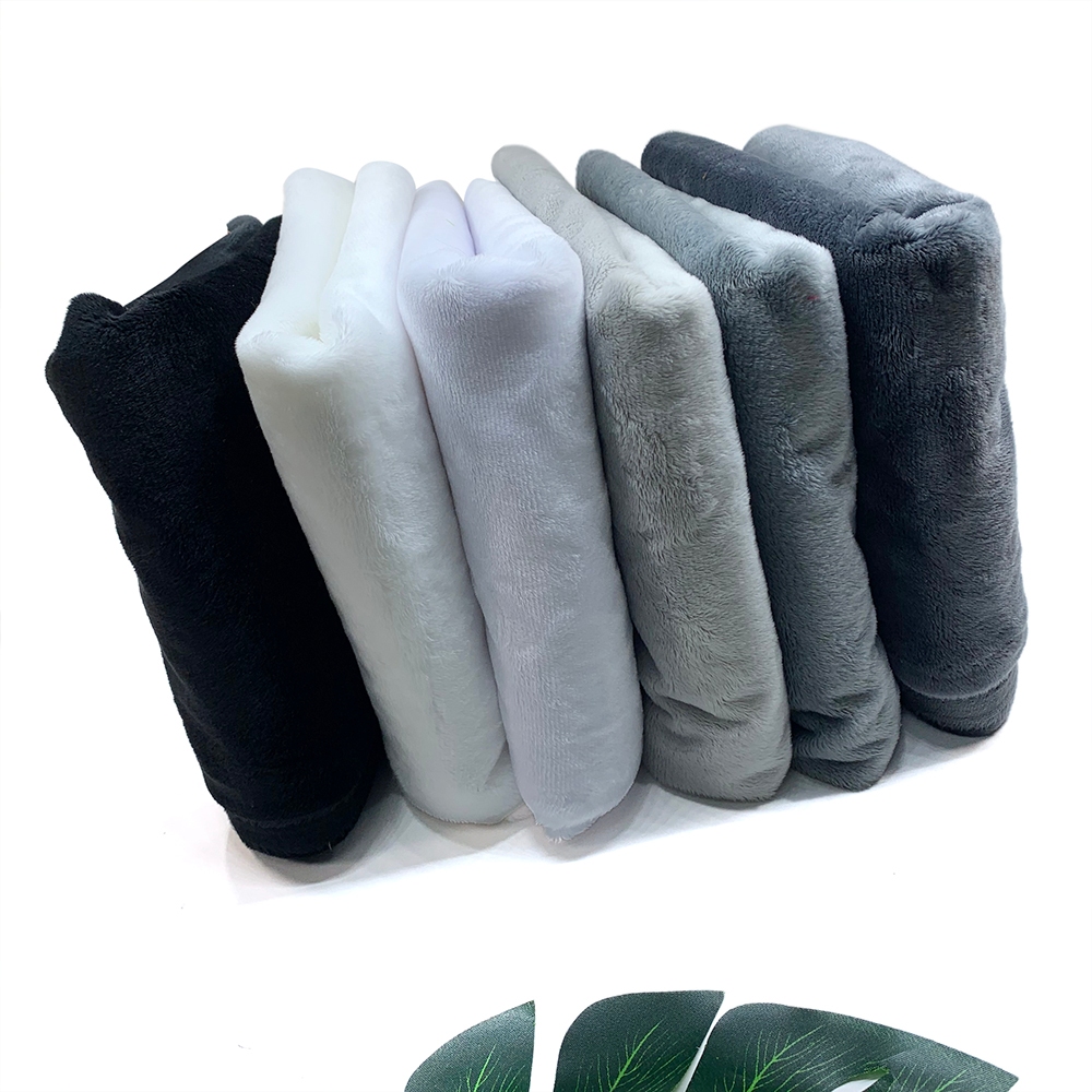 3มม ผ้าขนมิ้งค์กี้ โพลีเอสเตอร์100% ผ้ารักษ์โลก 45x50 ซม. ตุ๊กตา เหมาะสําหรับงานศิลปะและเย็บ ทําเอง เสื้อผ้าตุ๊กตา หมอนเด็ก ผ้าห่มและถุงนอน - รูปที่ 2