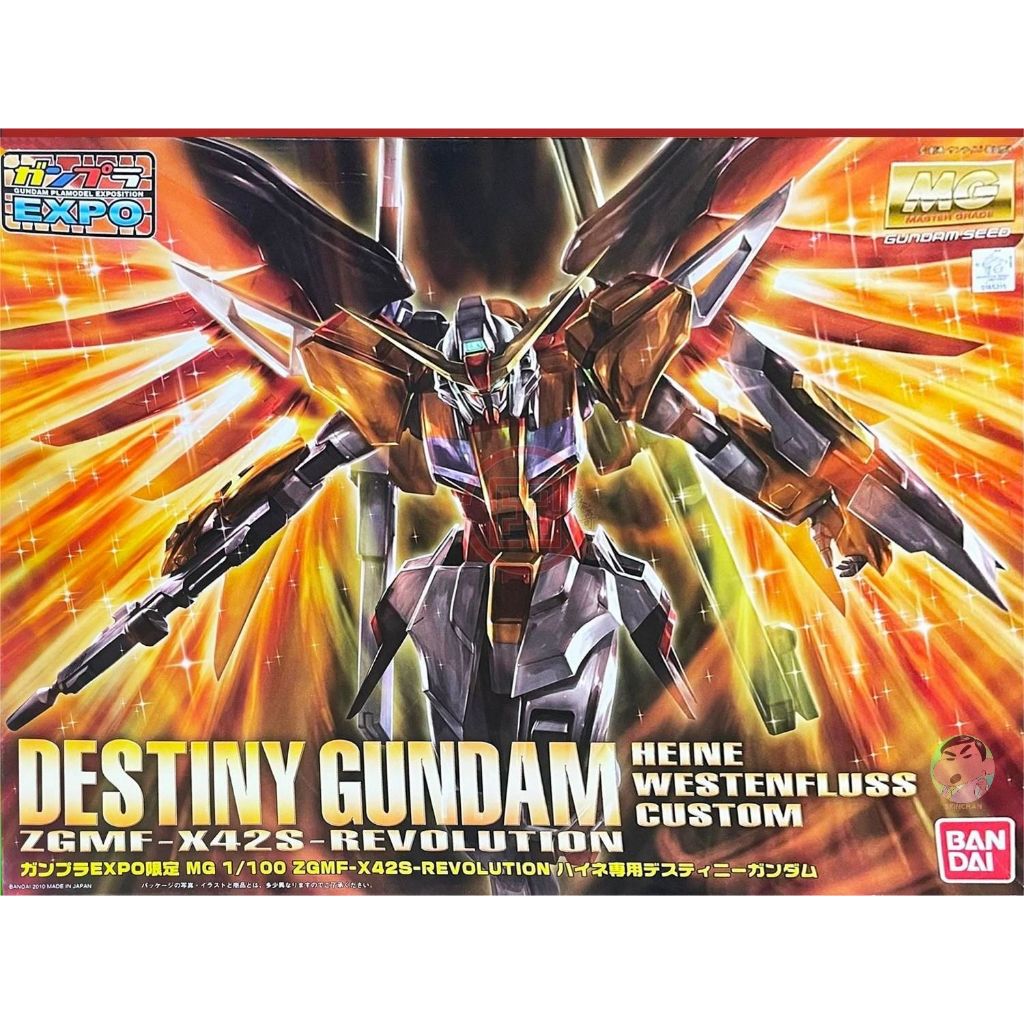 Bandai EXPO MG 1/100 DESTINY GUNDAM Heine Custom Model Kit