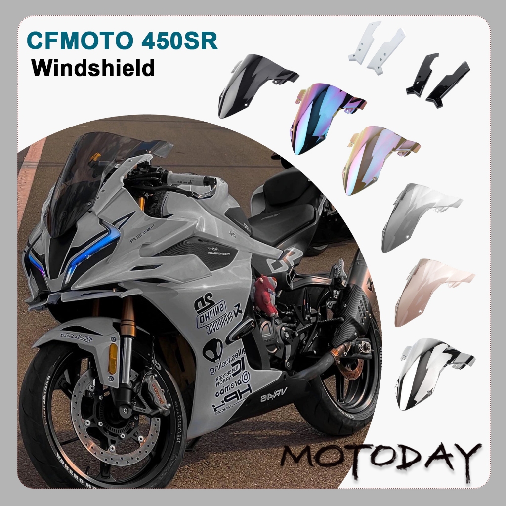 สําหรับ CFMOTO 450SR กระจก 450SR อุปกรณ์เสริม 450 SR CFMOTO อุปกรณ์เสริม 450SRR กระจกรถจักรยานยนต์อุ