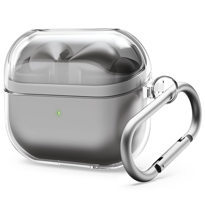 เคสใสสําหรับ Samsung Galaxy Buds3 Pro และ Buds 3 พร้อม Carabiner Hard Cover Anti-Drop Anti-Yellowing