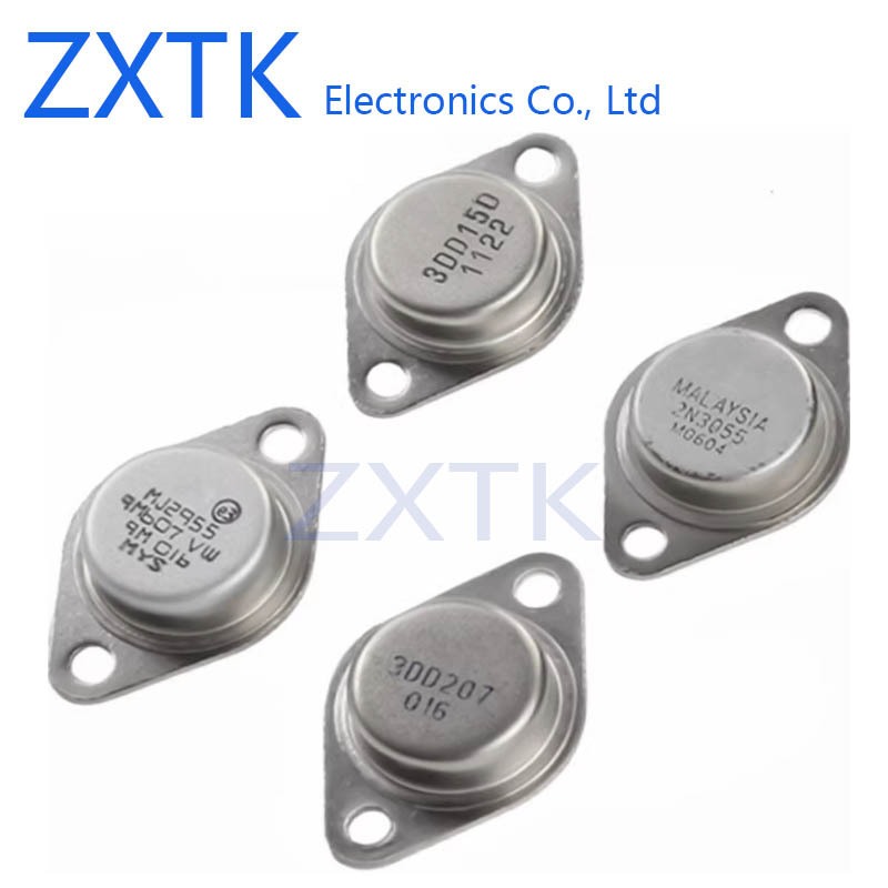 1PCS โลหะ TO-3 Triode MJ15015G MJ15016G BUX48A BUX98A LM338K 3DD207 3DD15D MJ802G 2N3773 เสริมทรานซิ