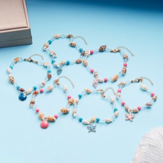 Yx Shell Conch Rice Bead Anklet Beach Jewellery Accessories …