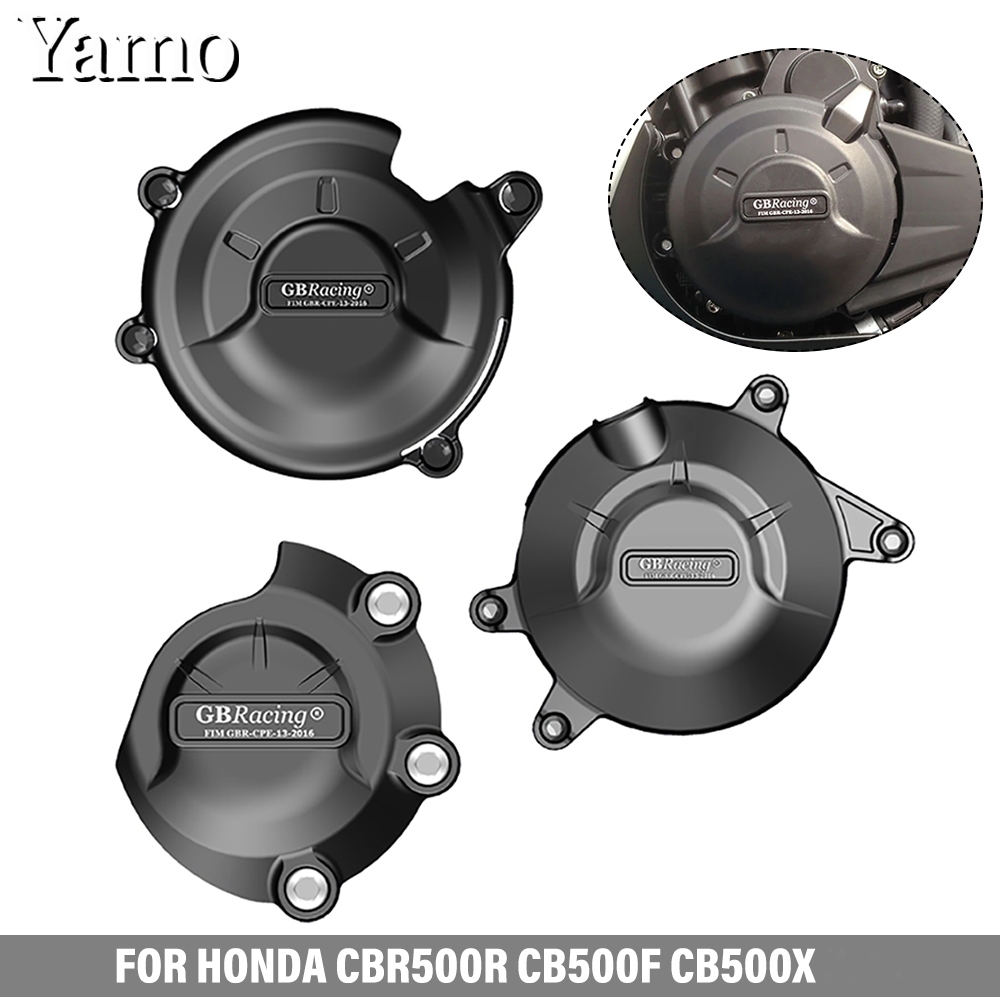 สําหรับ Honda CBR500R CB500F CB500X เครื่องยนต์ Drop ฝาครอบป้องกัน GB Racing ฝาครอบด้านข้าง