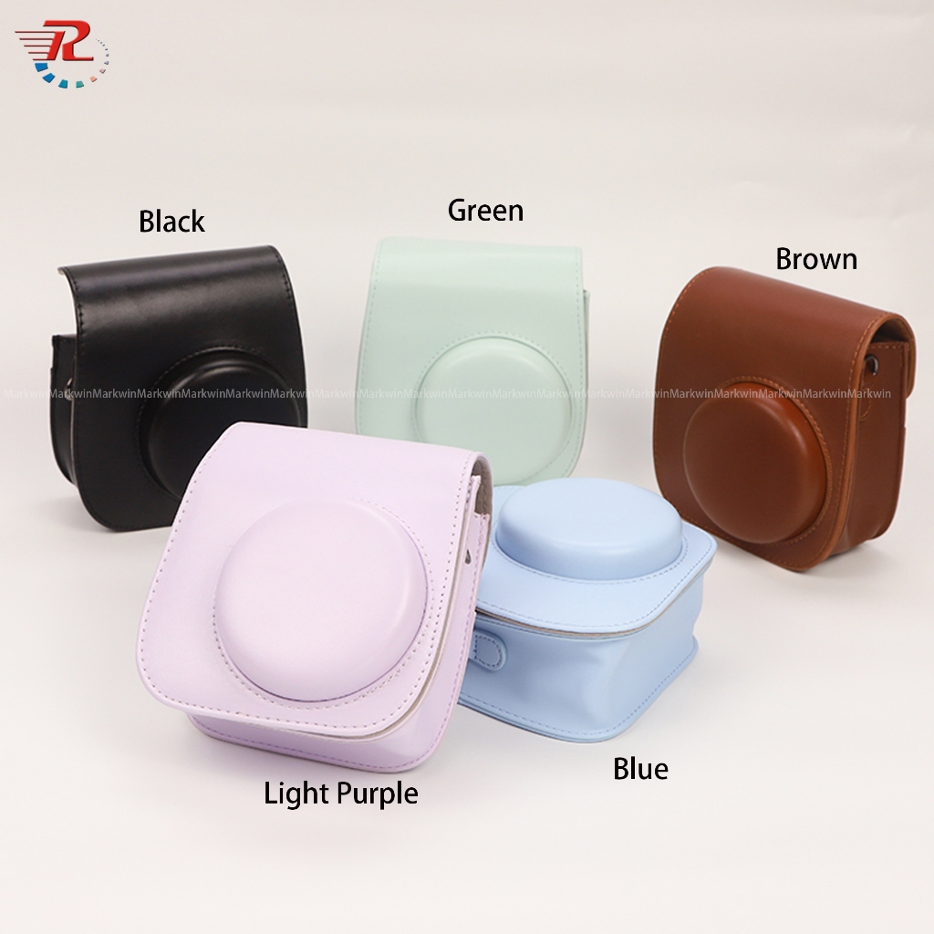 Fujifilm instax Mini 12 กระเป๋ากล้องหนัง Pu สําหรับ Fujifilm instax Mini 12