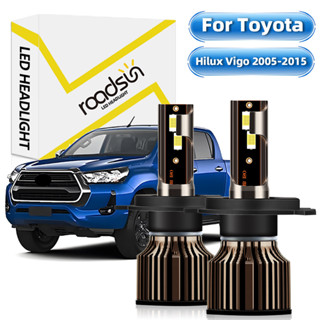 For Toyota Hilux Vigo 2005-2015LED ไฟหน้ารถหลอดไฟ Hi-Lo Beam…