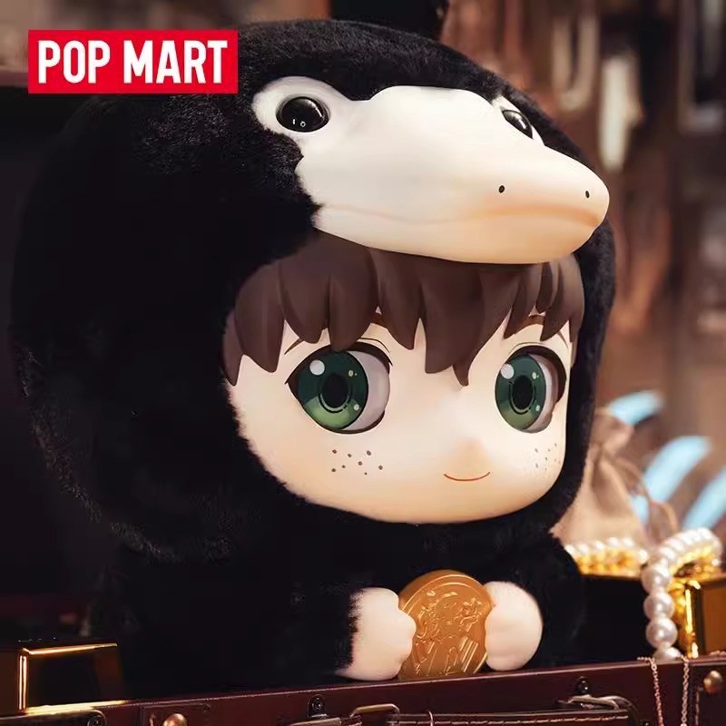 Popmart Harry Potter Series ตุ๊กตาไวนิล ตุ๊กตานกฮูก Lion Sniffing Doll
