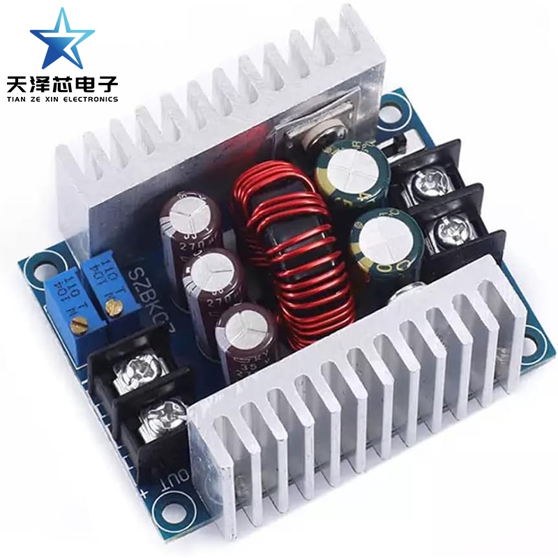 20a 300W CC CV ขั้นตอนลงโมดูลปรับ DC 6-40V ถึง 1.2-36V แรงดันไฟฟ้า Buck Converter คงที่โมดูลแหล่งจ่ายไฟ