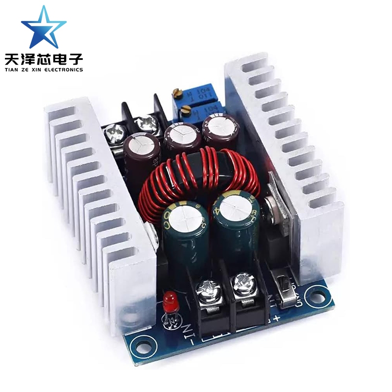 20a 300W CC CV ขั้นตอนลงโมดูลปรับ DC 6-40V ถึง 1.2-36V แรงดันไฟฟ้า Buck Converter คงที่โมดูลแหล่งจ่ายไฟ