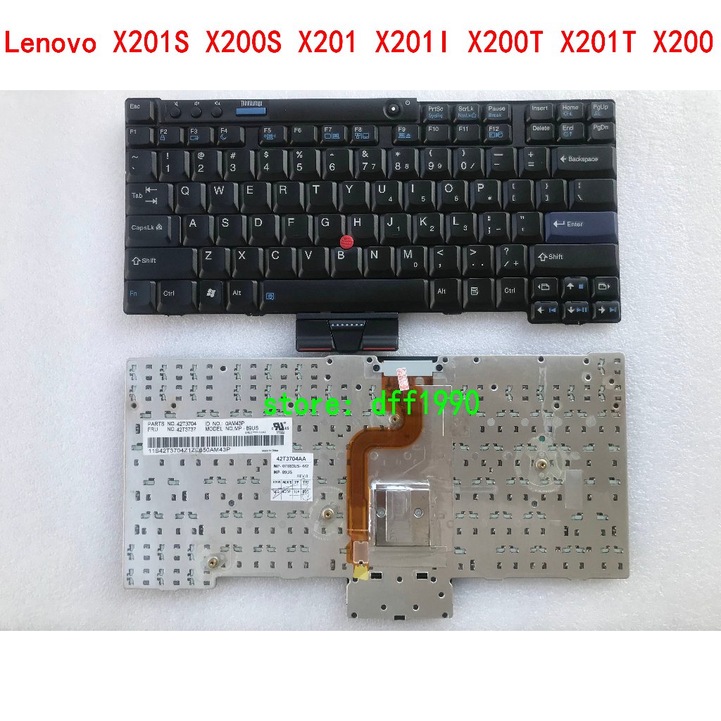 แป้นพิมพ์ Lenovo X201S X200S X201 X201I X200T X201T X200