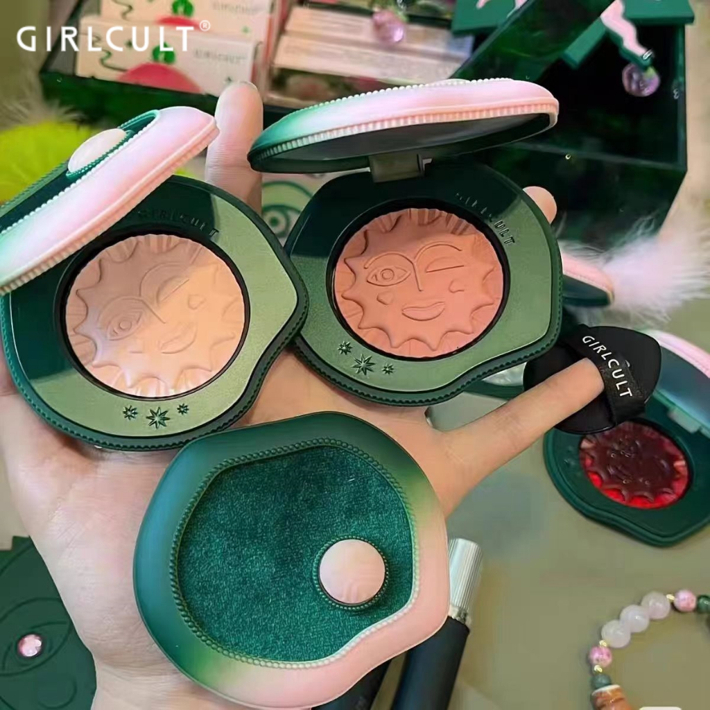 Girlculti Cream texture Blush Pink Peach Good skin Embellishment skin shine