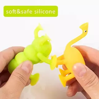 27 ชิ้นดูดของเล่น มอนเตสซอรี ดูดถ้วยของเล่นไข่ซิลิโคน Sensory ของเล่นแบบพกพาการศึกษาการเรียนรู้ กล่องเก็บเปลือกไข่ ฝึกสมอง คีบ เสริมพัฒนาการเด็ก