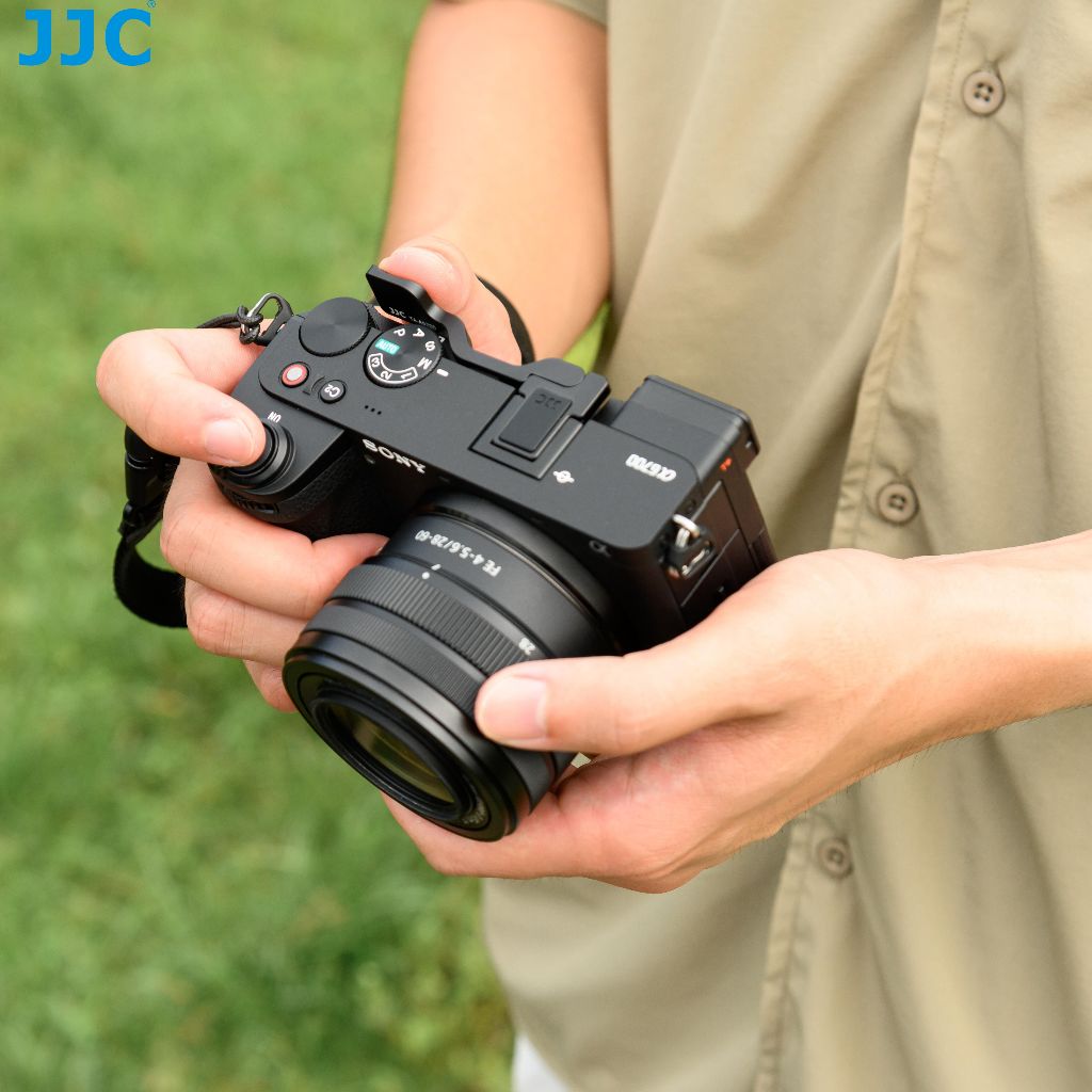 JJC TA-A6700 กล้องโลหะ Thumb Grip สําหรับ Sony A6700 ที่จับนิ้วหัวแม่มือกล้อง อะลูมิเนียมอัลลอย อุปกรณ์เสริม สําหรับ