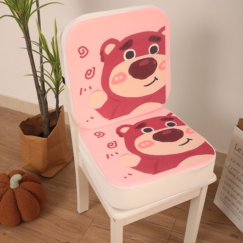 Kuromi Cinnamoroll Sanrio Kids Chair Seat Booster Cushion Pad สําหรับ Dinning และ Study ราคา ถูกที่สุด ดีลบีเคเค แกลเลอรีภาพที่ 4
