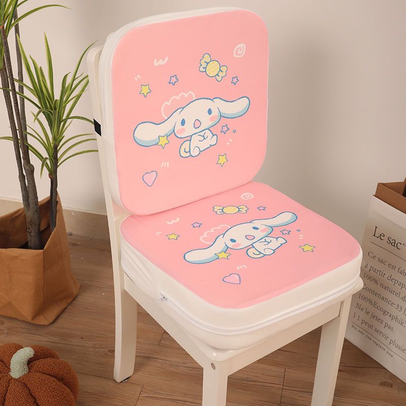 Kuromi Cinnamoroll Sanrio Kids Chair Seat Booster Cushion Pad สําหรับ Dinning และ Study ราคา ถูกที่สุด ดีลบีเคเค แกลเลอรีภาพที่ 7