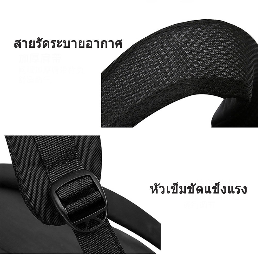 FAMENR【พร้อมส่ง】กระเป๋านักเรียน กนะเป๋าเป้ กระเป๋าเป้นักรียน สะพายหลัง คุณภาพสูง สายปรับความยาวได้ ผ้า nylon