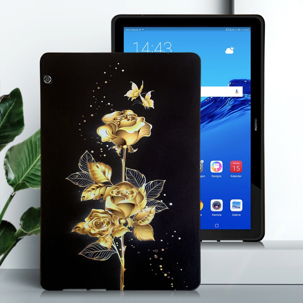 เคส TPU แบบนุ่มสําหรับ Huawei MediaPad T5 10.1 เคสแท็บเล็ต AGS2-W09 AGS2-W19 AGS2-L09 เคสเยลลี่ฝาหลั