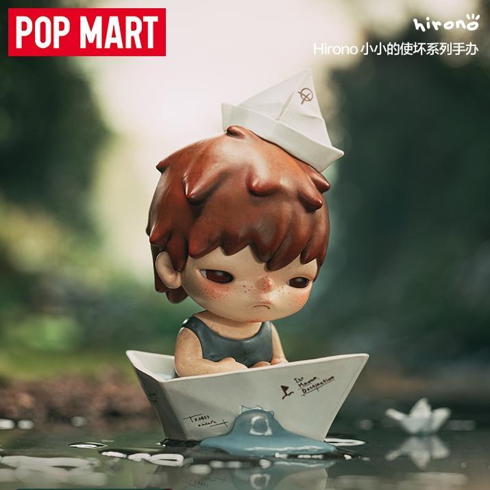 พร้อมส่ง ของแท้ Popmart HIRONO V2 Little Mischief Series Mystery Box ของเล่นรูปของขวัญ